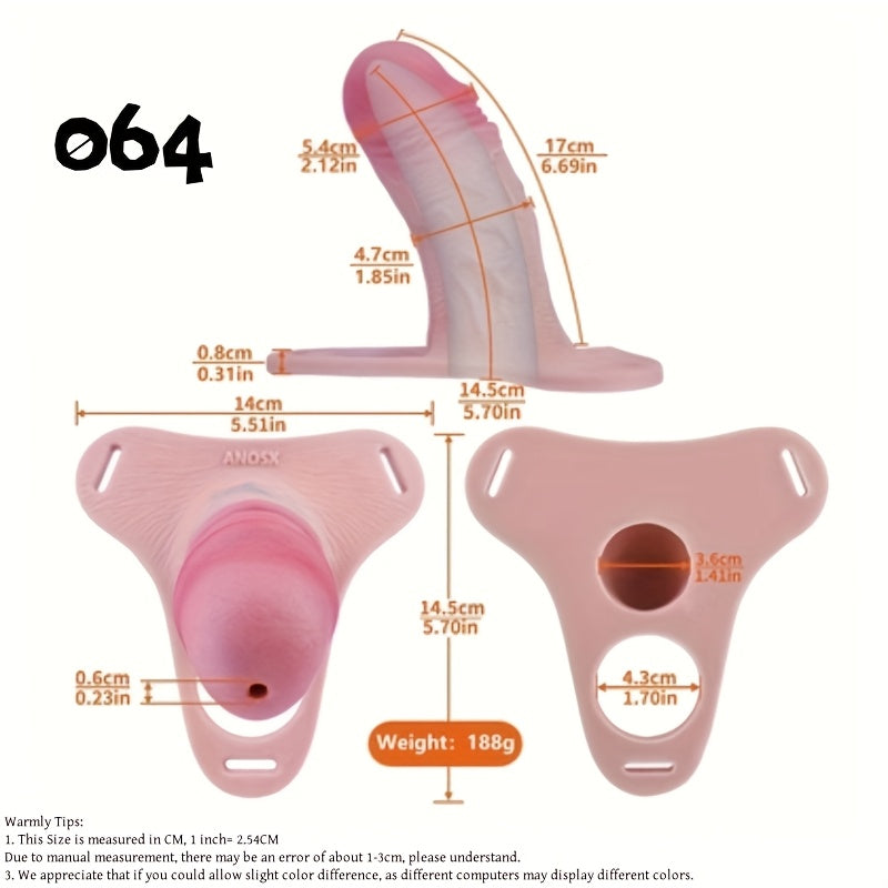 Soft Replica Dildo Cage