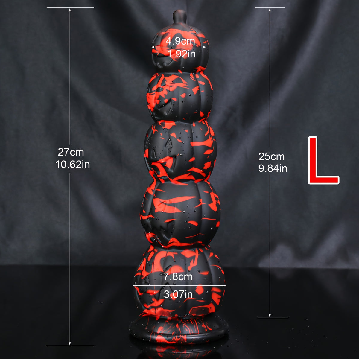 Pumpkin Head Anal Plug — Premium Silicone Three Sizes