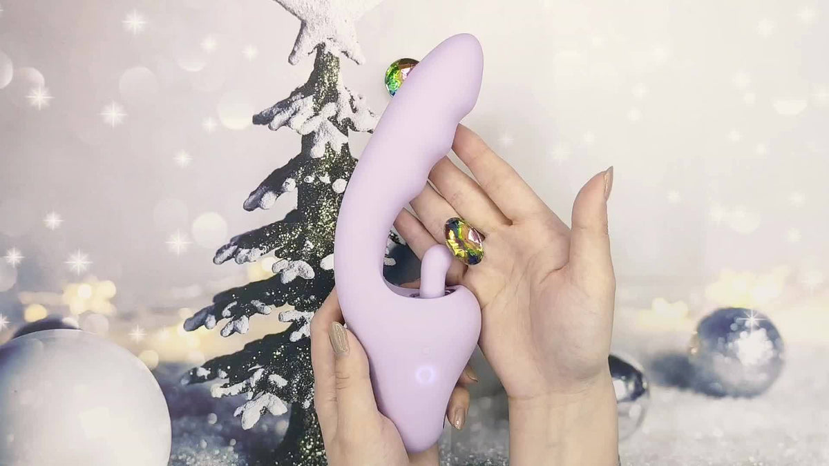Thrusting Rabbit Vibrator — 10+10 Dual Stimulation Modes