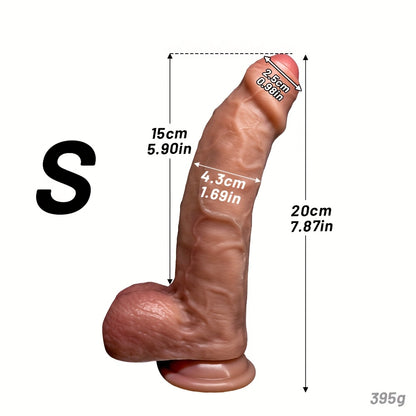 Large Foreskin-Style Silicone Comfort Wand – S/M/L