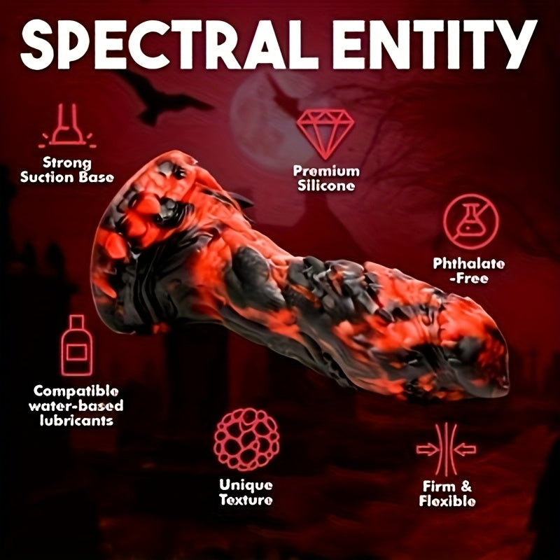 Dinosaur Scale Monster Dildo — Textured Liquid Silicone