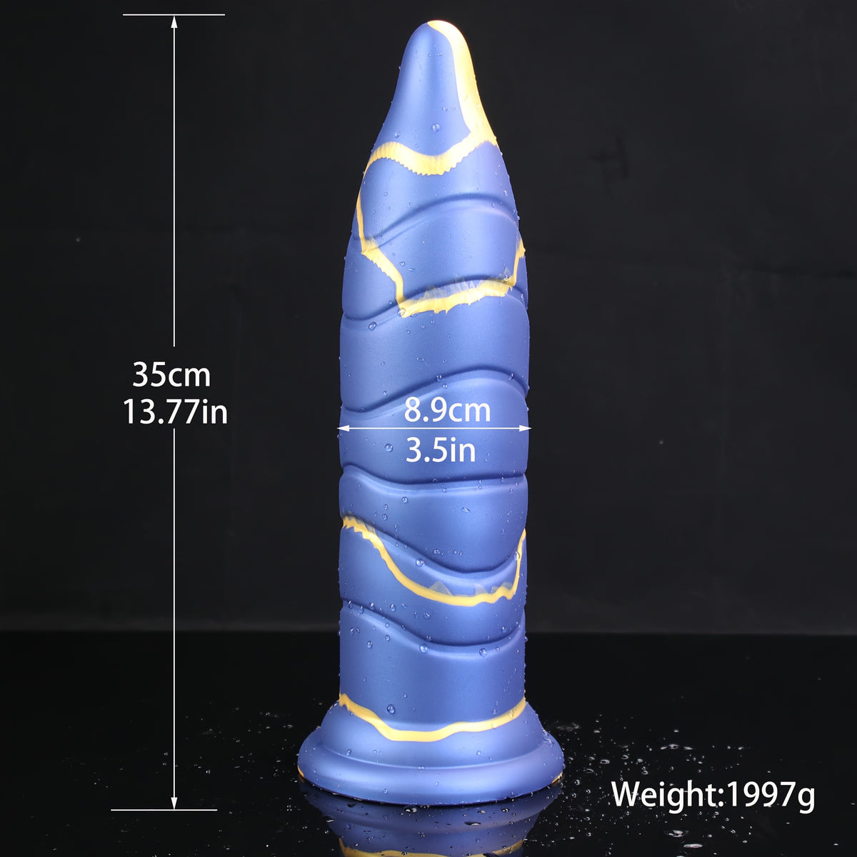 Huge Bullet Soft Dildo Plug