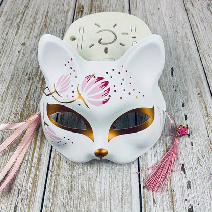 Hand-Painted Antique Fox Masquerade Mask 6-Pack