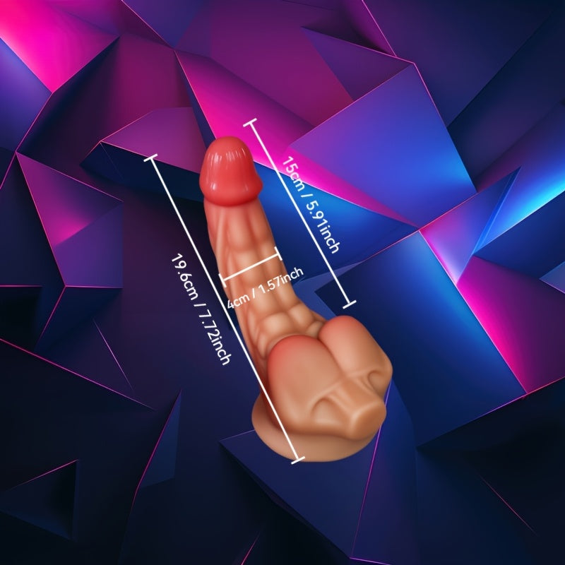 Soft Silicone Personal Massager with Suction Base