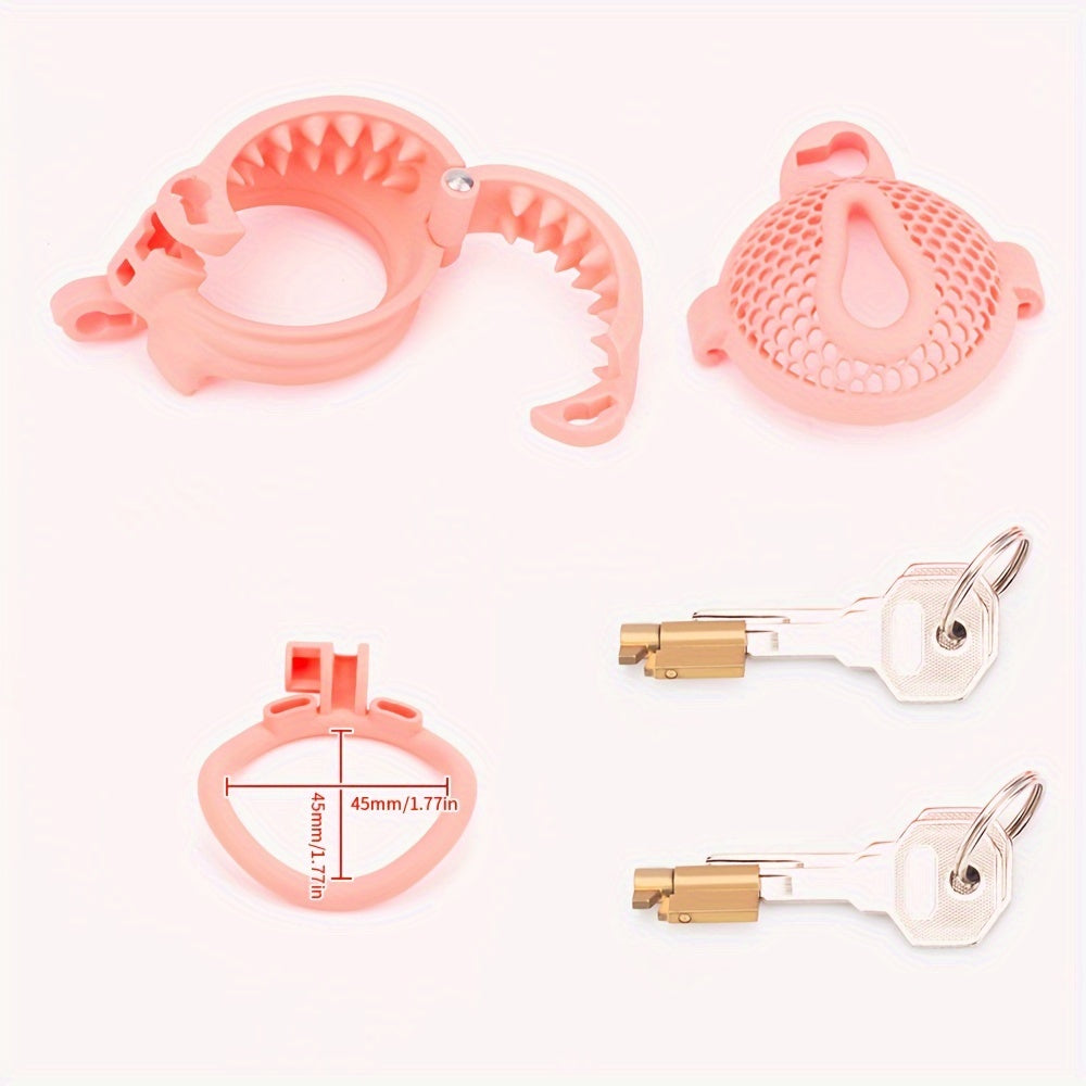 High-Design Resin Chastity Cage