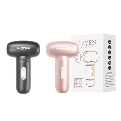 Fan-Shaped 3-In-1 Pleasure Device