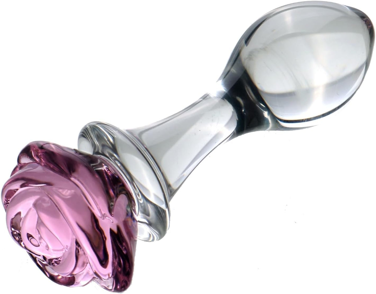 Rose Flower Luxury Glass plus Set