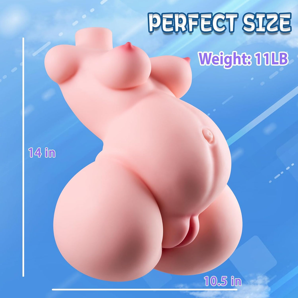 Pregnant Torso Doll