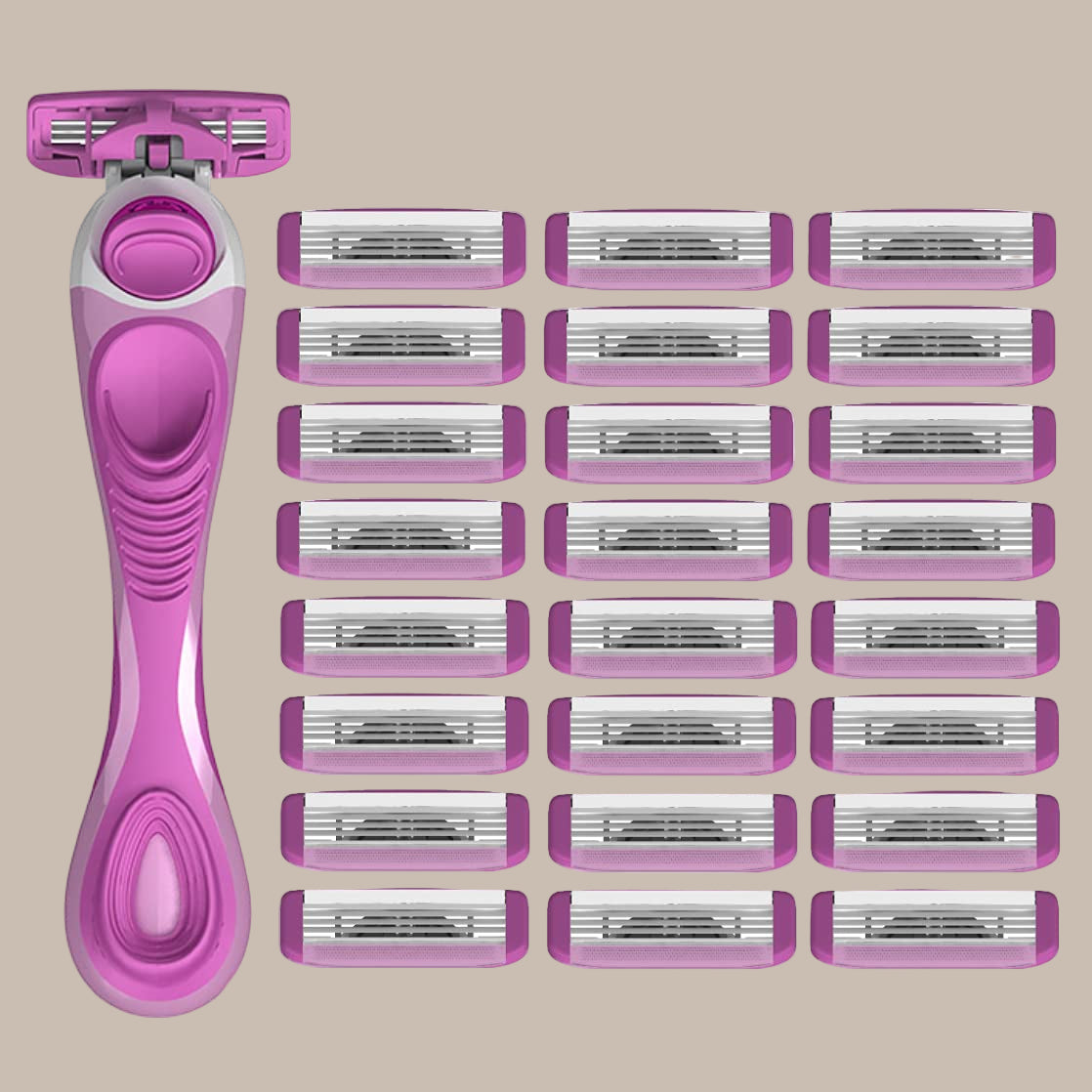 Long-lasting kit with 24 refill