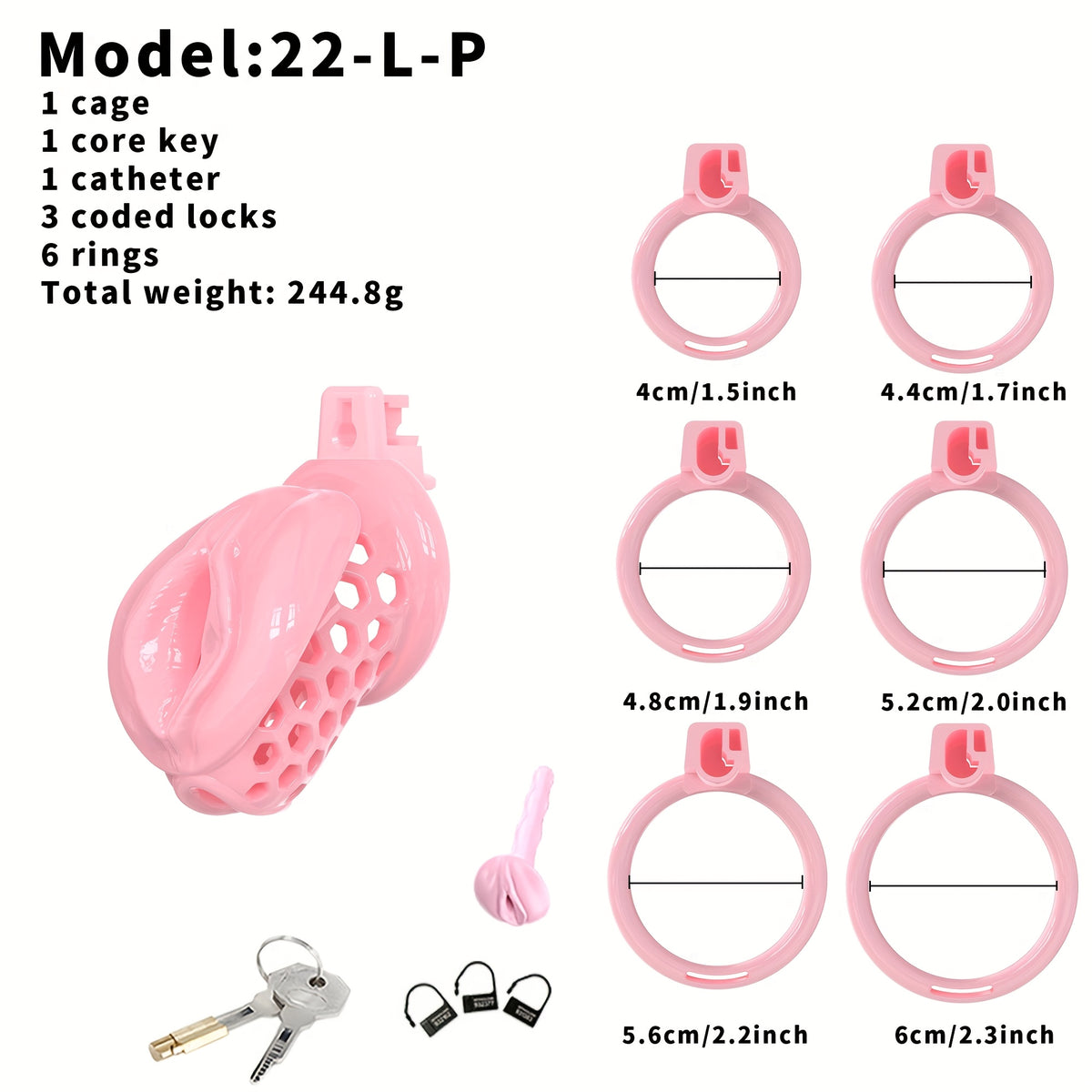 Chastity Lock Soft & Comfortable