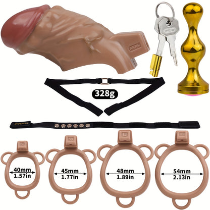 Realistic Dicky Chastity Lock