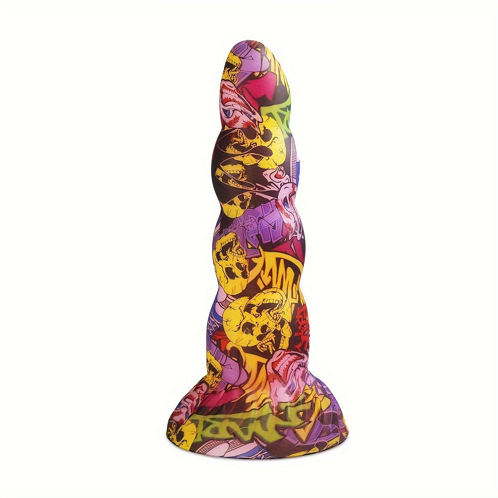Monster Fantasy Silicone Dildo — 20.5cm Suction Cup