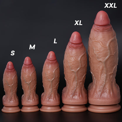 XXL Thick Silicone Wand – 5 Sizes S to XXL