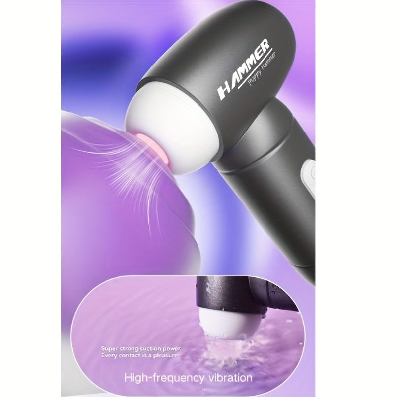 Fan-Shaped 3-In-1 Pleasure Device