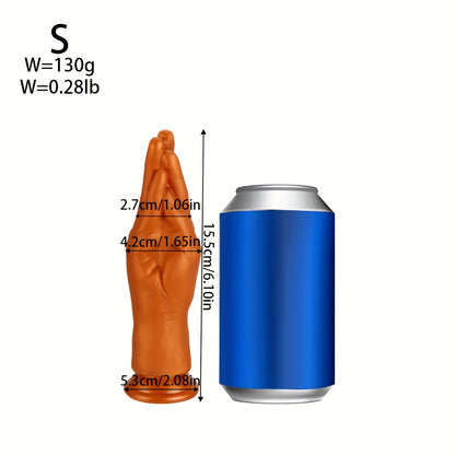 Realistic Hand-Shaped Dildo — Soft Liquid Silicone Fisting