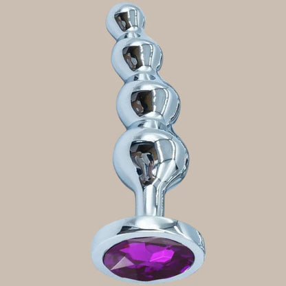 Elegant Graduated Metal Beads