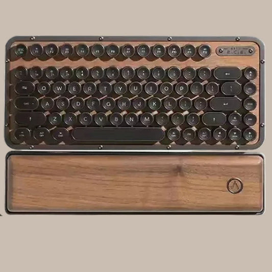 Handmade Vintage Punk Wooden keyboard