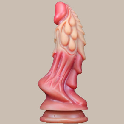Monster Silicone Dildo with Suction Cup — 4 Colours
