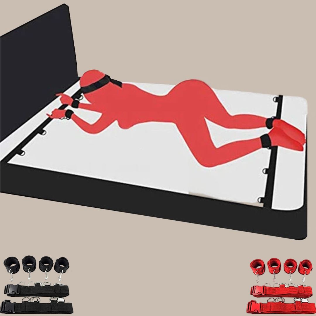 Couples Restraint Play Set – Classic Black Edition