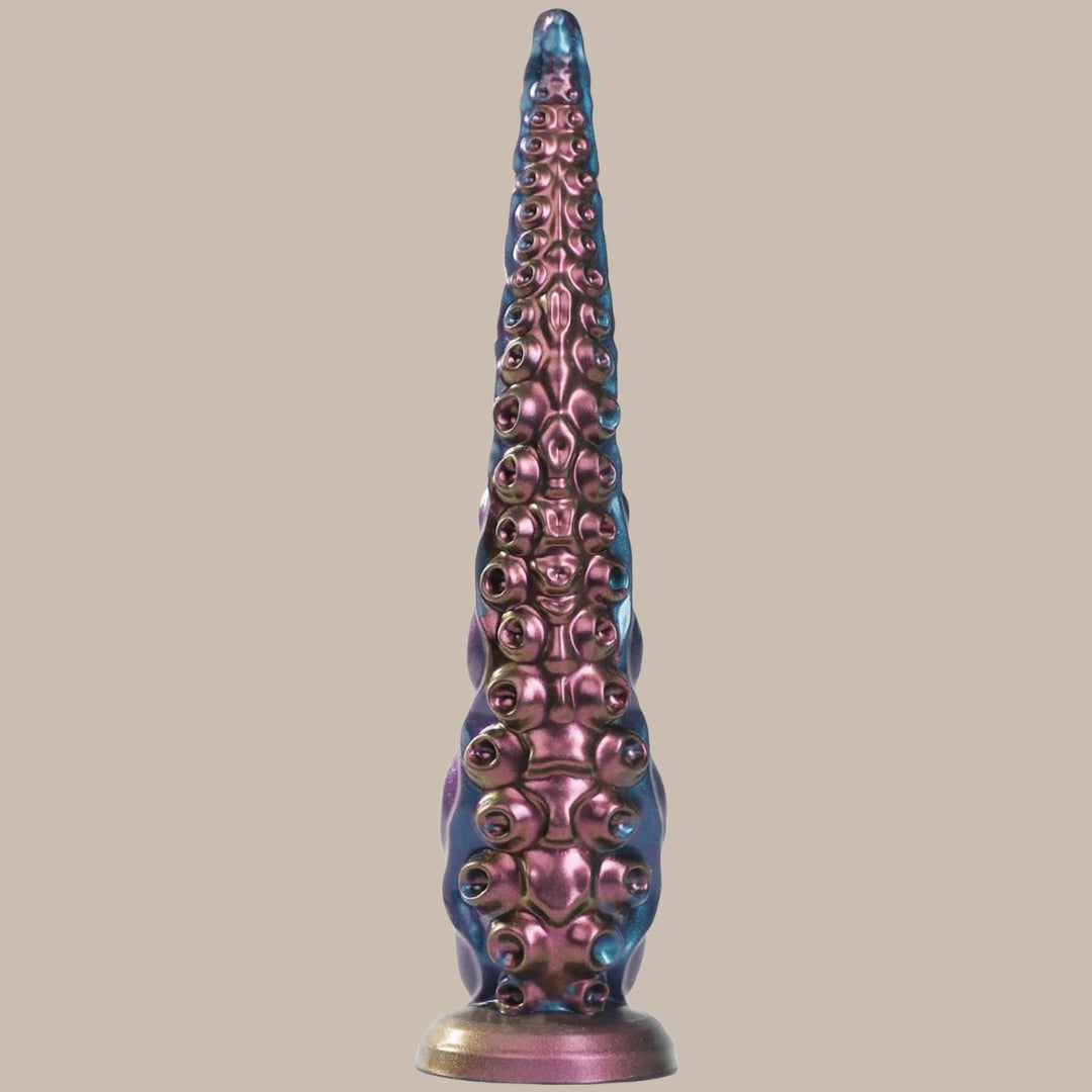 Flexible Tentacle Fantasy Silicone Dildo — 2 Colours