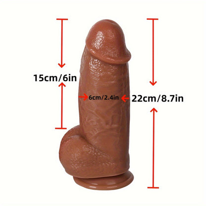 Wide 6 cm Thick PVC Wand – Brown & Black