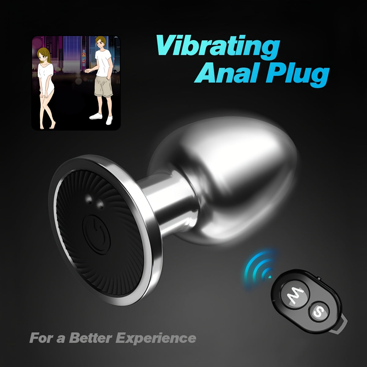 Magnetic Rechargeable Metal Wellness Plug