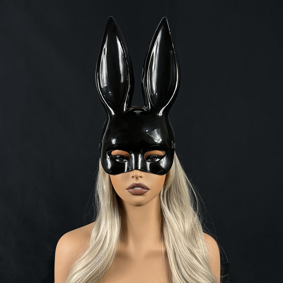 Electroplated Bunny Girl Party Mask Set