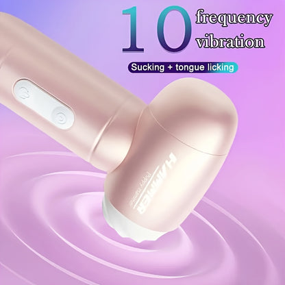 Fan-Shaped 3-In-1 Pleasure Device