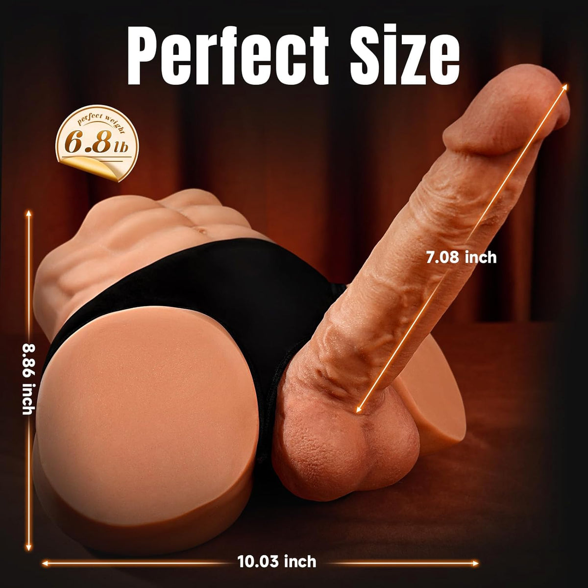 Male Sex Doll Torso Realistic Dildo