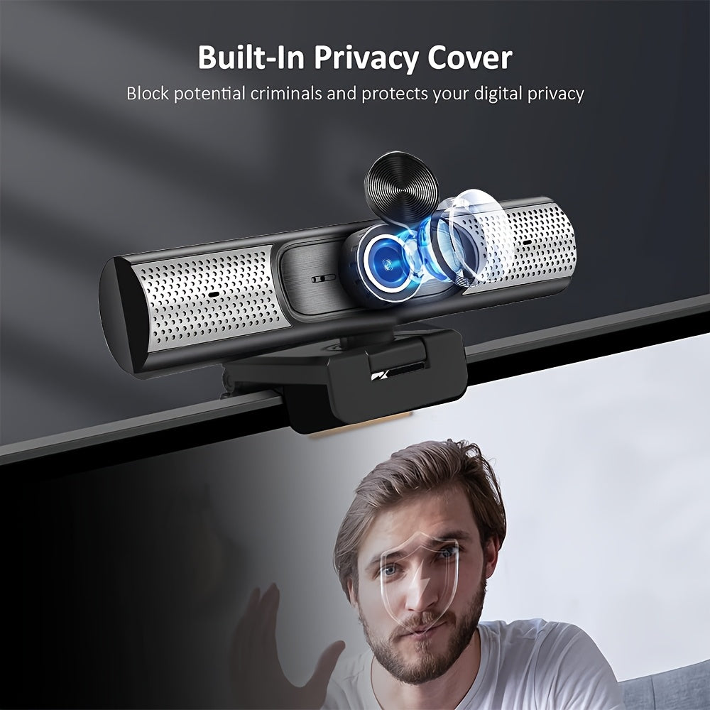 Webcam with Mic and Speakers
