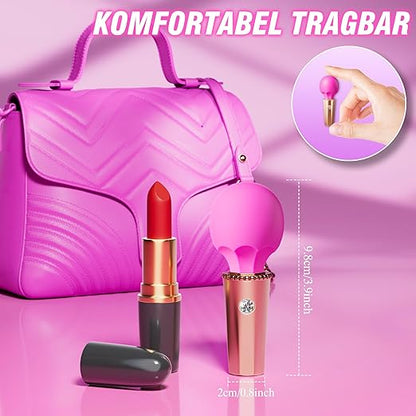 Gold & Pink Crestle Vibrator