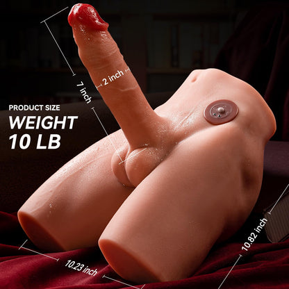 Smart Vibrating Male Torso