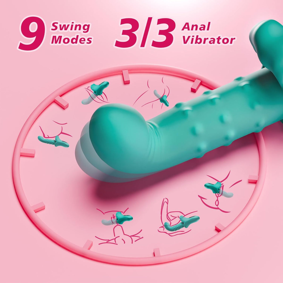 3-in-1 Thrusting, Swing & Vibration