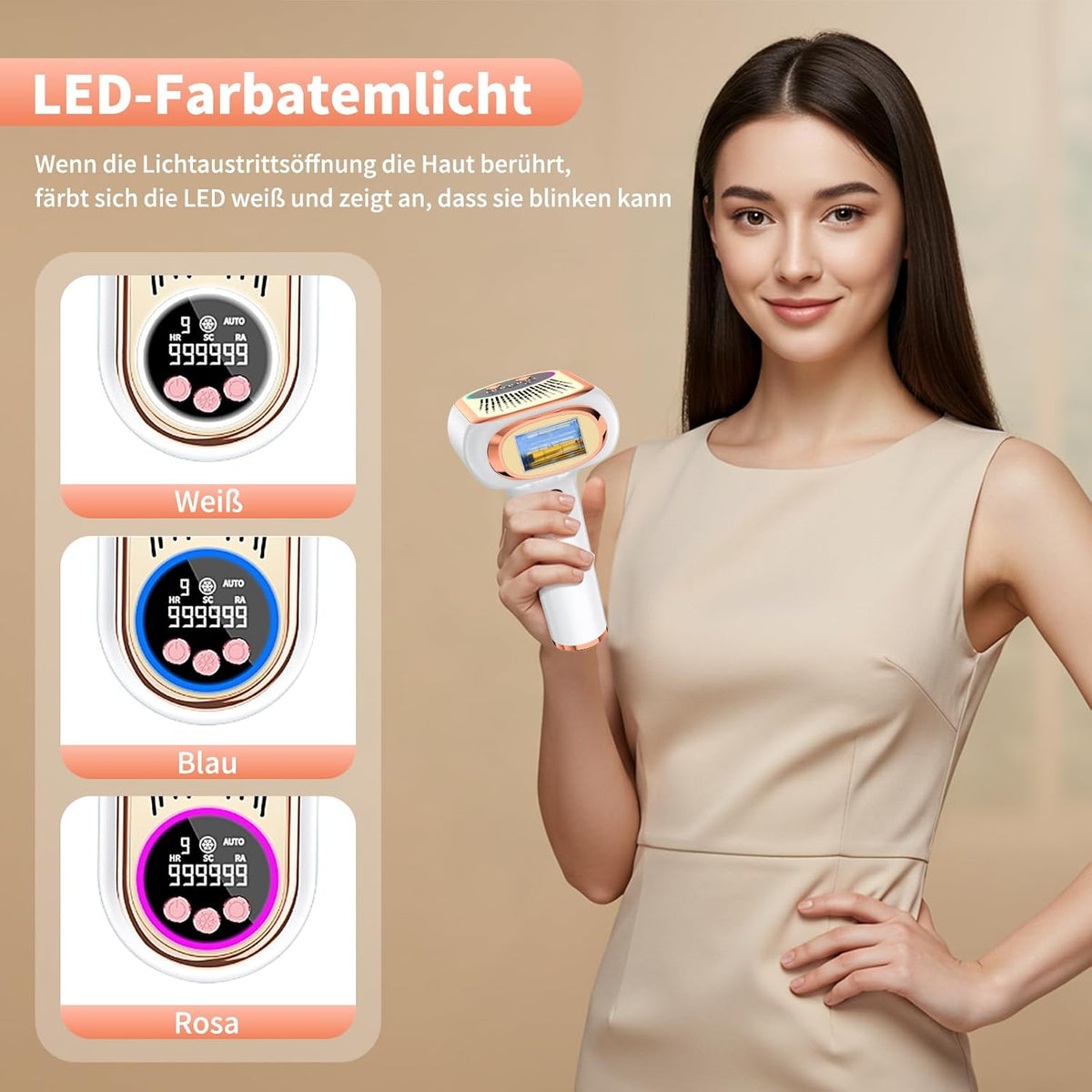 Smart IPL Laser Hair Removal