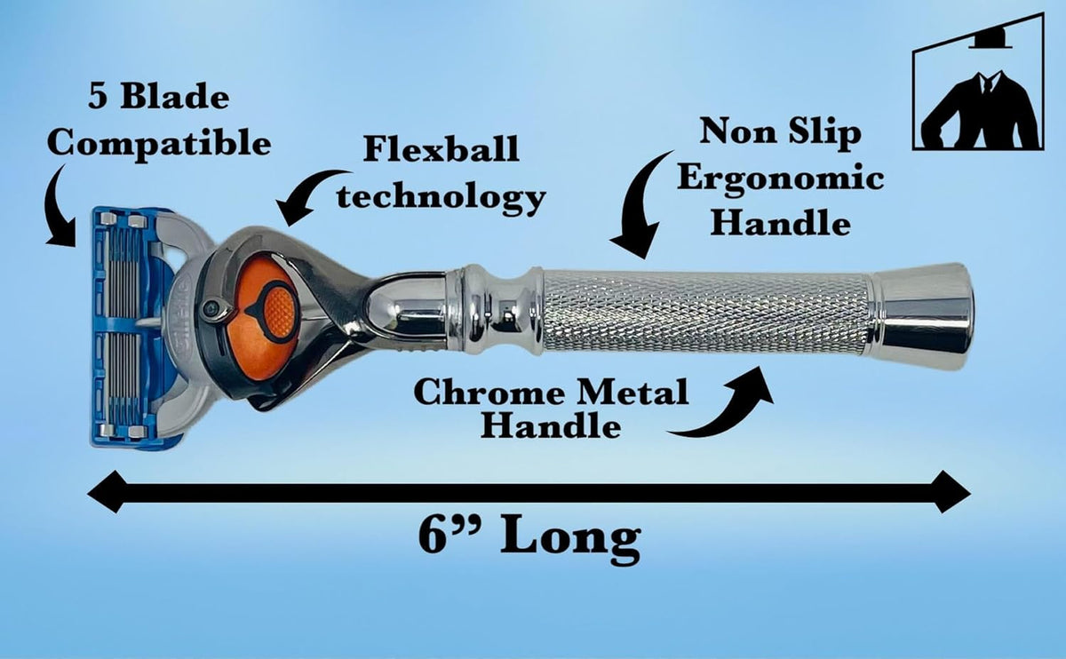 Chrome Diamond Flex Razor