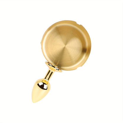 Adult Sex Toys SM Ashtray, Metal Anal Plug, Backyard Penis, Masturbation Toy, Pull Beads