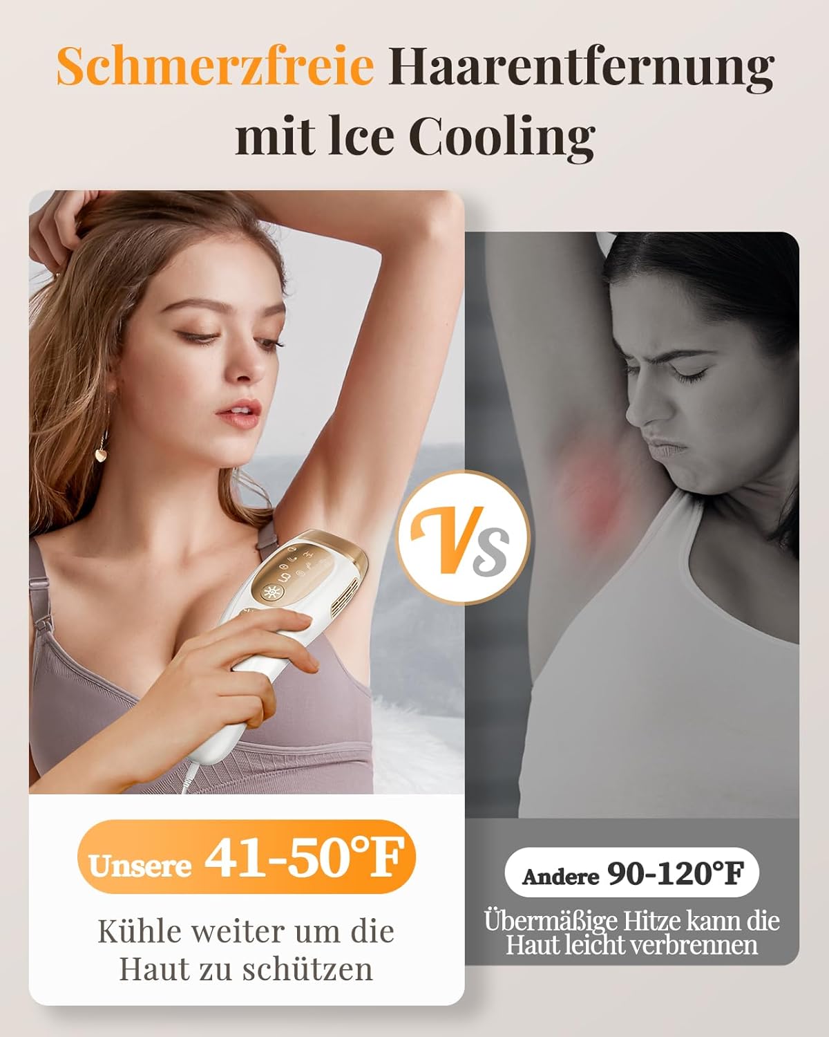 Painless Ice Cooling Removal
