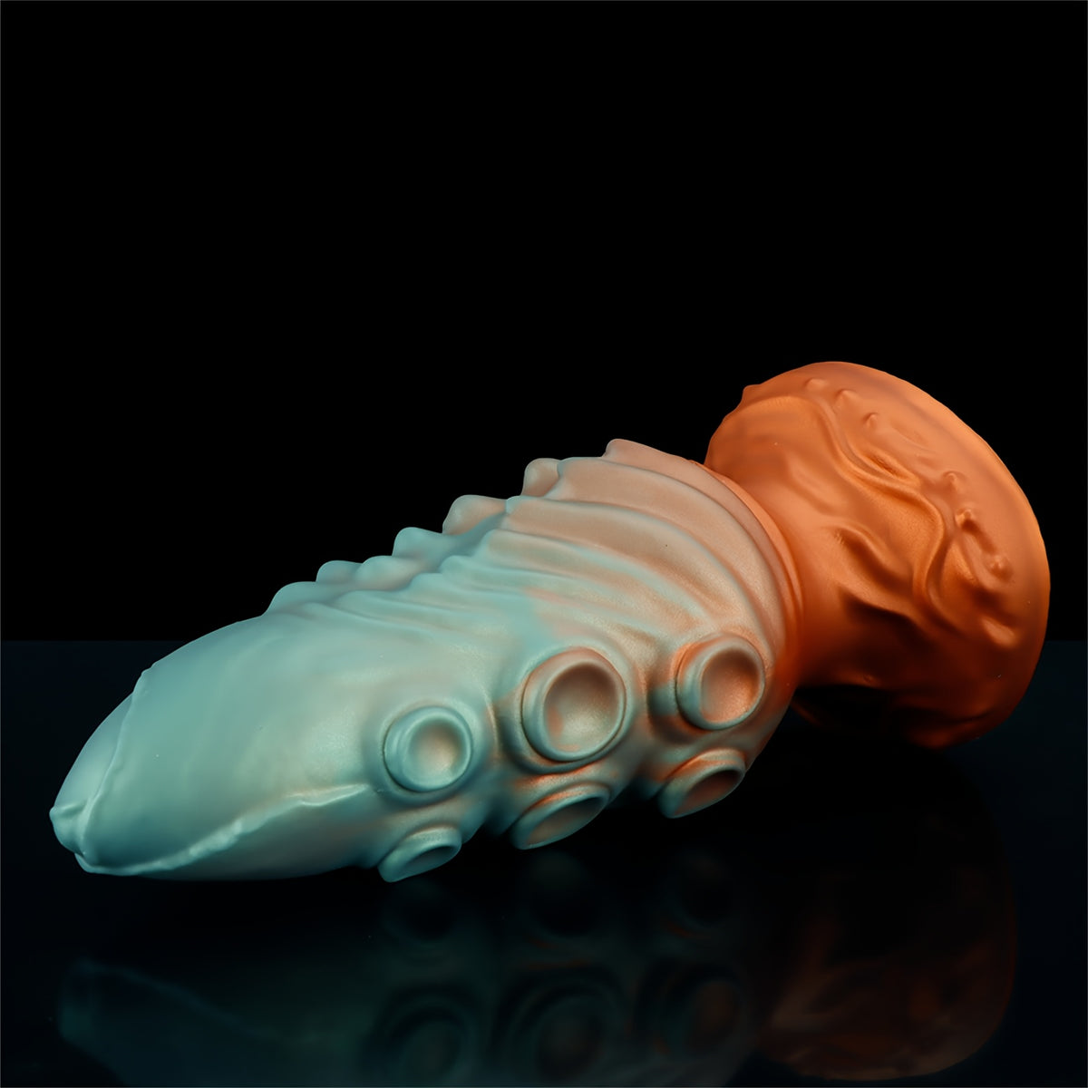 Alien Tentacle Butt Plug — Bumped Liquid Silicone