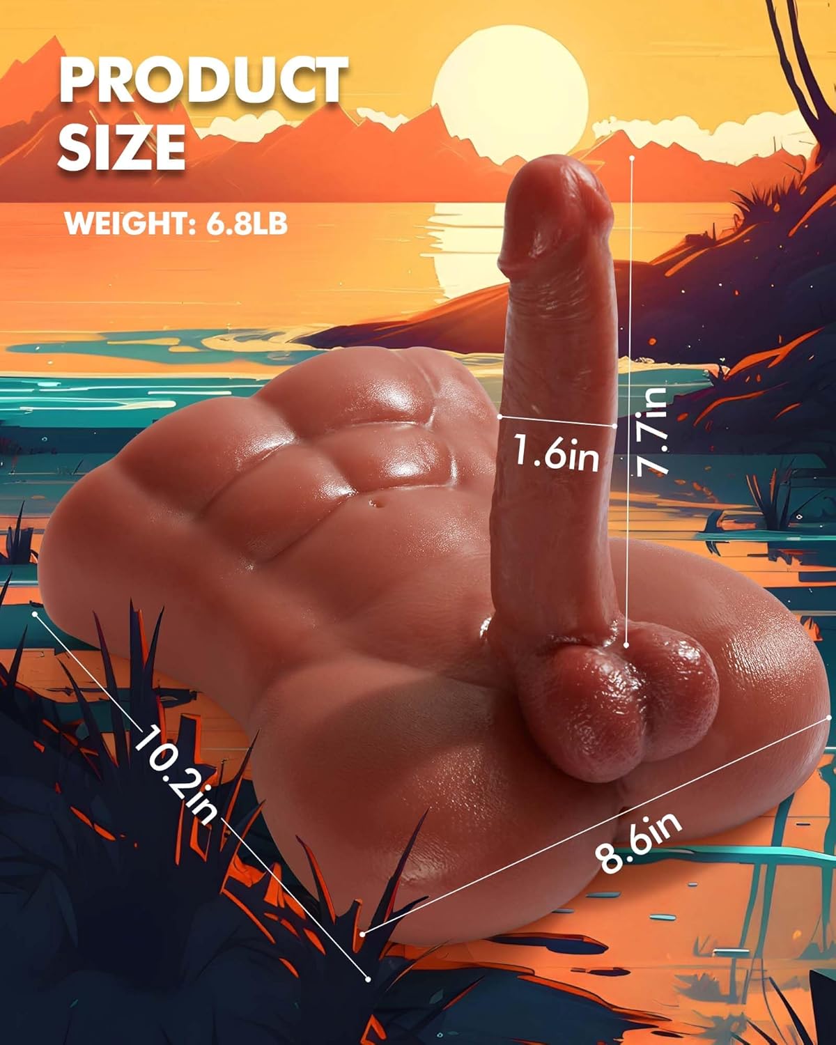 Soft Lifelike Male Companion