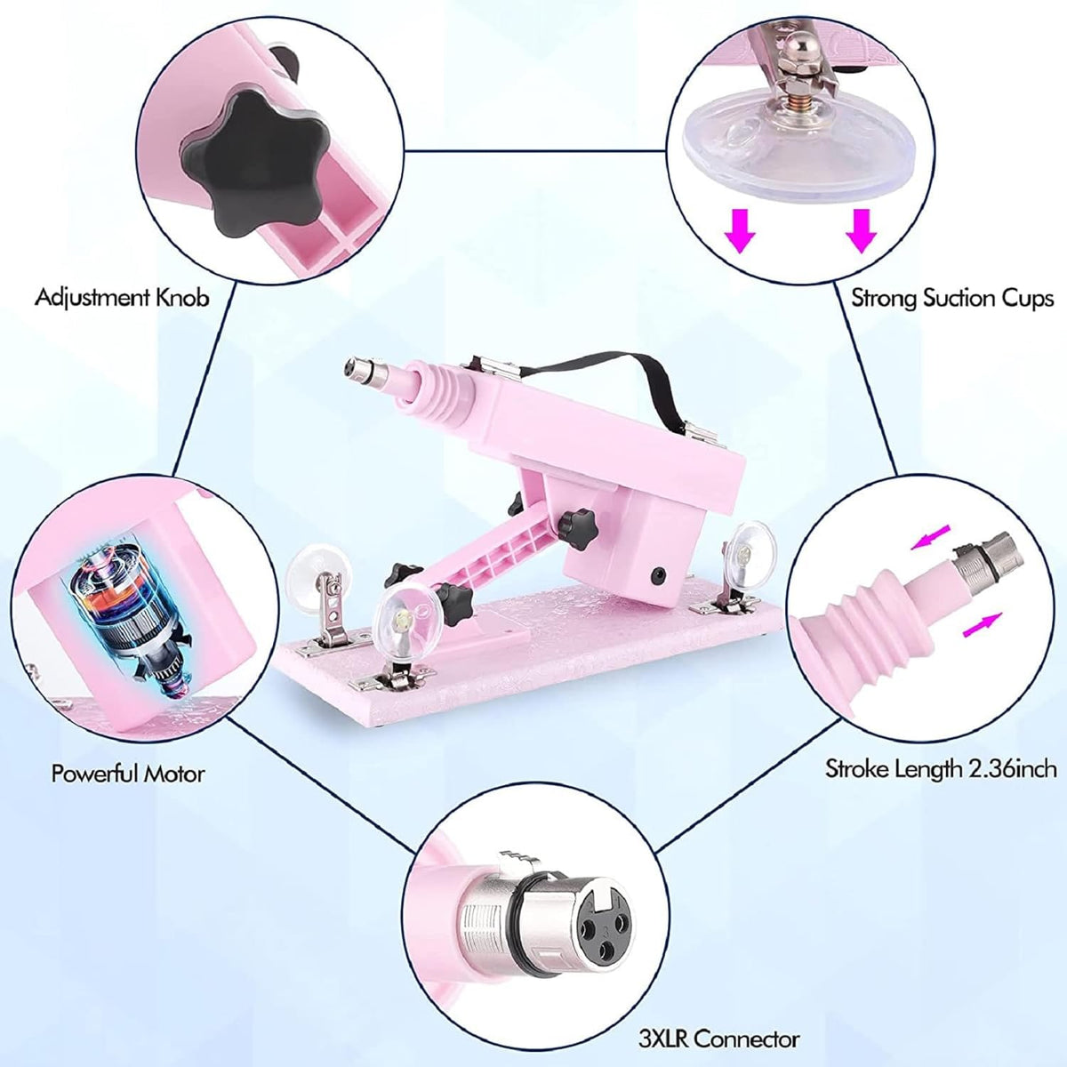 Variable Power Thrusting Pleasure Machine