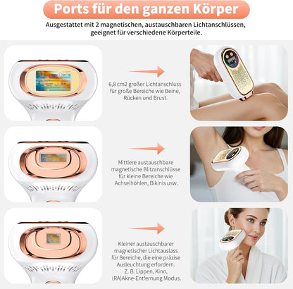 Smart IPL Laser Hair Removal