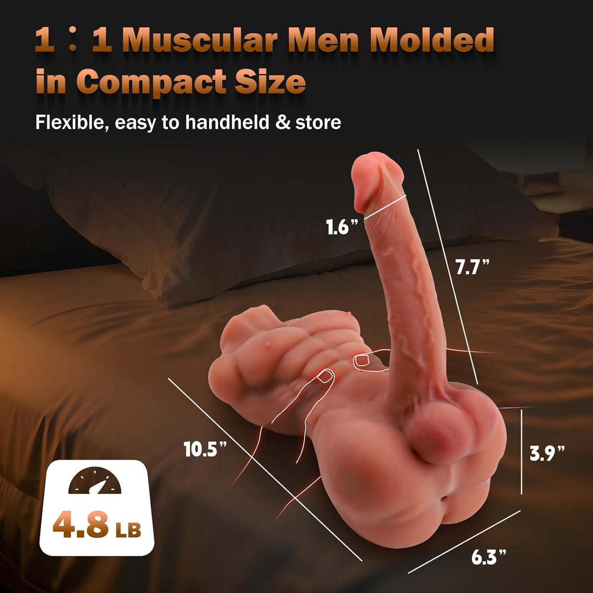 Soft Sculpted Male Doll