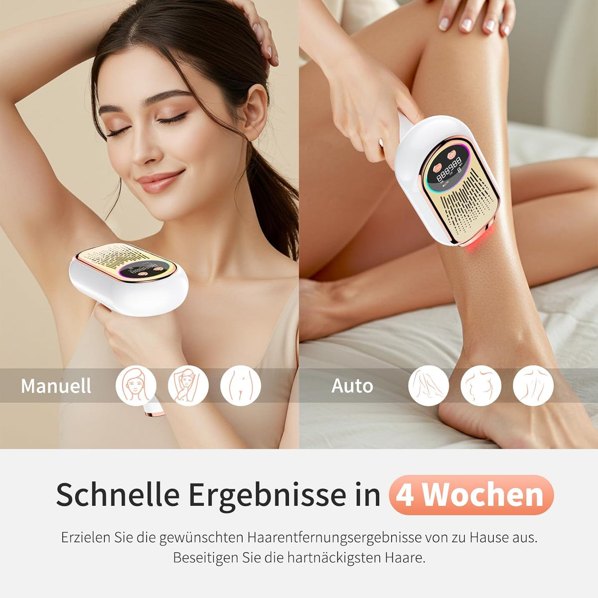 Smart IPL Laser Hair Removal