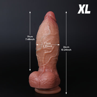 XXL Thick Silicone Wand – 5 Sizes S to XXL