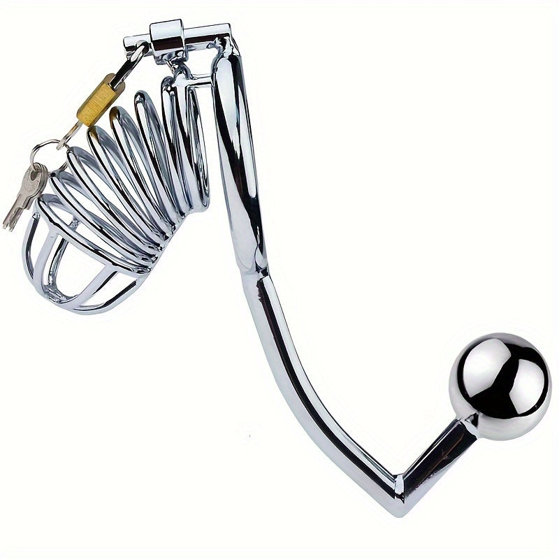 Ball Gag Chromed Style Chastity