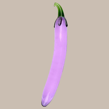 Smooth Glass Pleasure Dildo — Temperature Play Ready