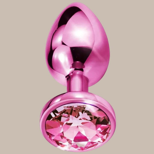 Crystal-Luxe Metal Butt Plug Trio