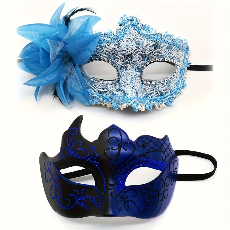 Victorian Side Flower Princess Mask