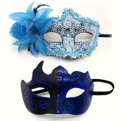 Victorian Side Flower Princess Mask