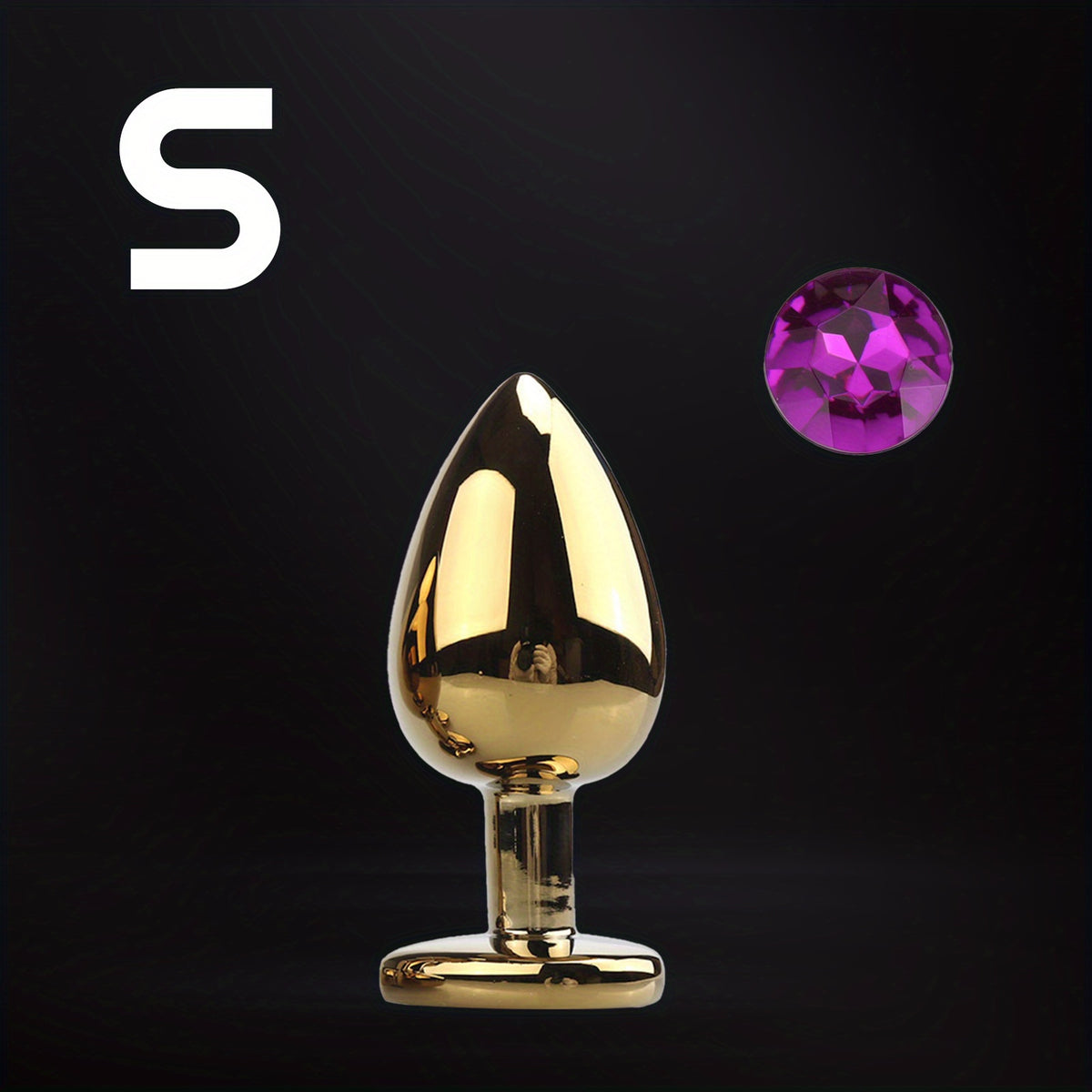 Golden Anal Dildo Adult Sex Toys, Mini Dildos Anal Sex Toys for Men And Women, Jewelry Anal Toys Adult Sex Toys, Sex Toys for Couples And Beginners, Steel Anal Dild Adult Toys Colorful